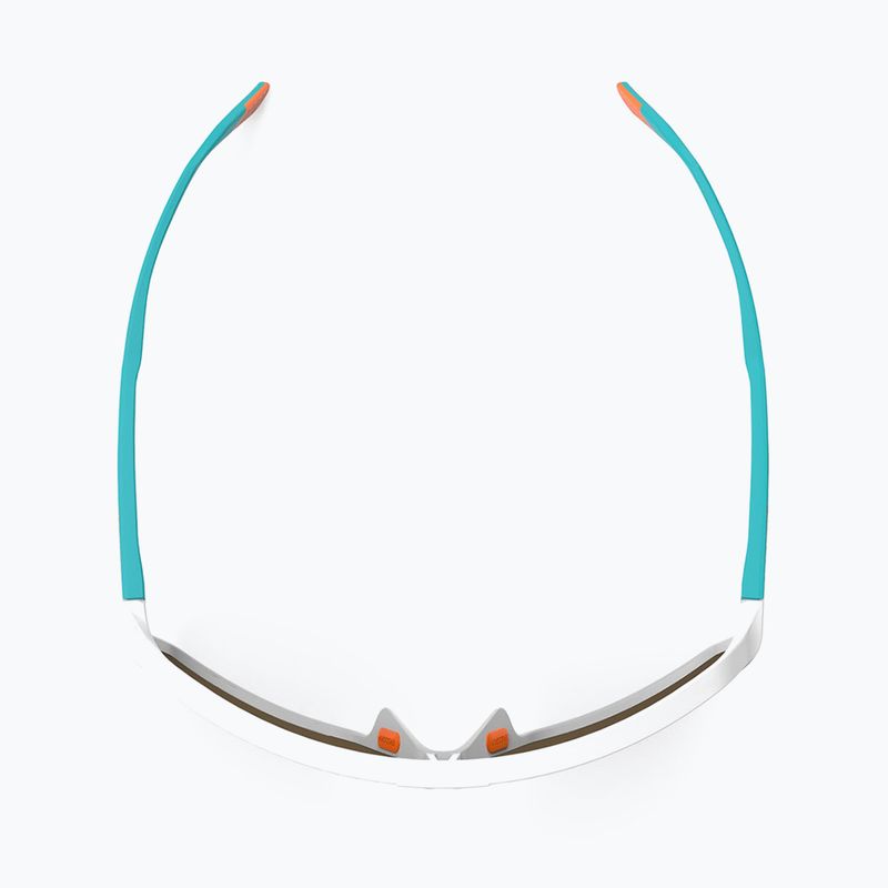 Okulary przeciwsłoneczne Rudy Project Spinshield white and water matte/multilaser orange 5