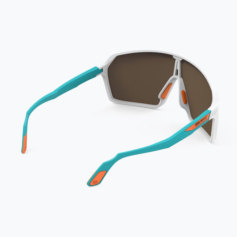 Okulary przeciwsłoneczne Rudy Project Spinshield white and water matte/multilaser orange 6
