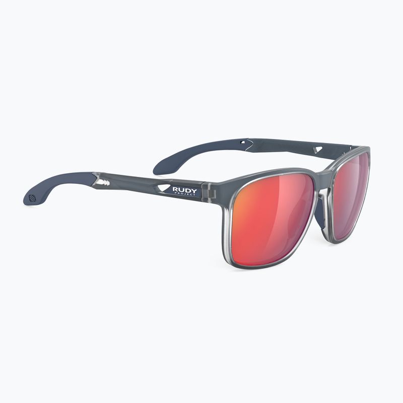 Okulary przeciwsłoneczne Rudy Project Lightflow A ice blue metal matte/multilaser red