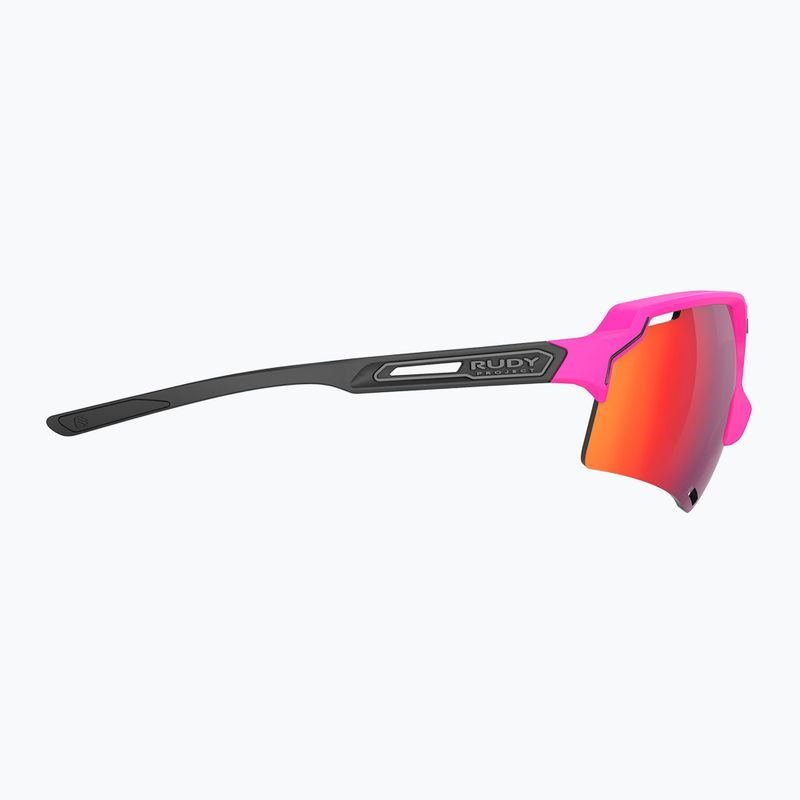 Okulary przeciwsłoneczne Rudy Project Deltabeat pink fluo/black matte/multilaser red 9