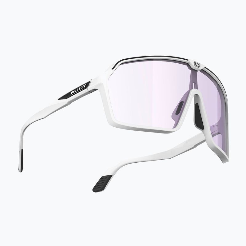 Okulary przeciwsłoneczne Rudy Project Spinshield white matte/impactx photochromic 2 laser purple 4