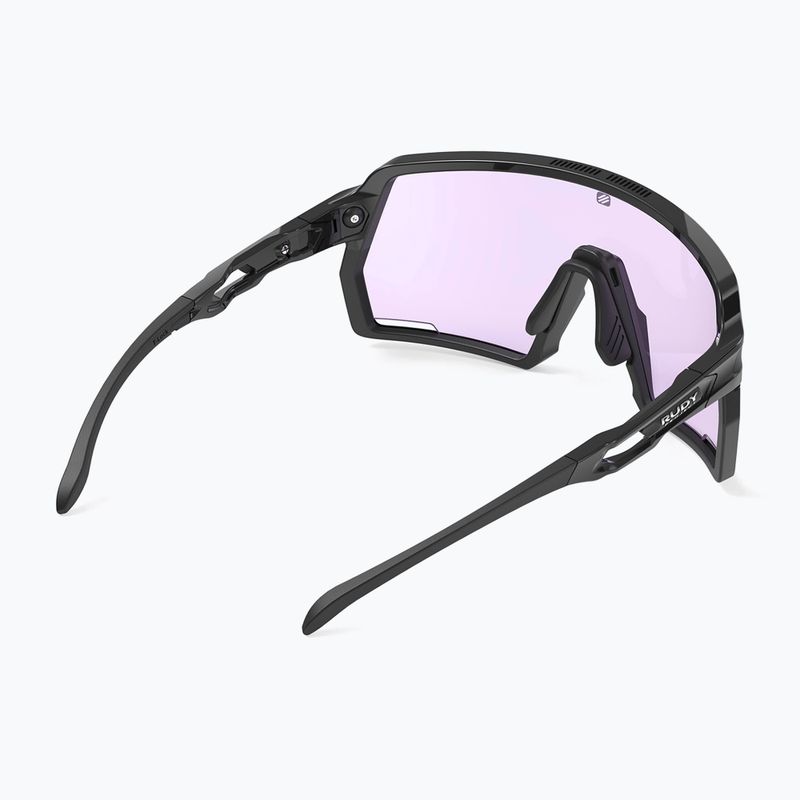 Okulary przeciwsłoneczne Rudy Project Kelion black glossy/impactx photochromic 2 laser purple 5