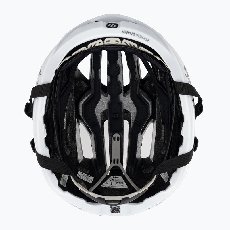 Kask rowerowy Rudy Project Egos Team Pearl pearl gloss/gold gloss 5