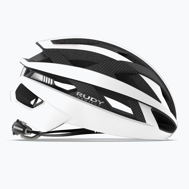 Kask rowerowy Rudy Project Rebel carbon white matte 3