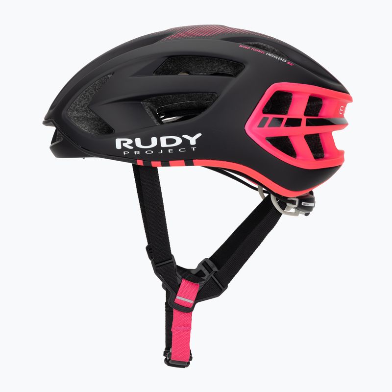 Kask rowerowy Rudy Project Egos black/pink fluo matte 3