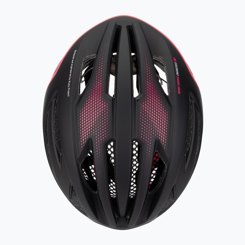 Kask rowerowy Rudy Project Egos black/pink fluo matte 6