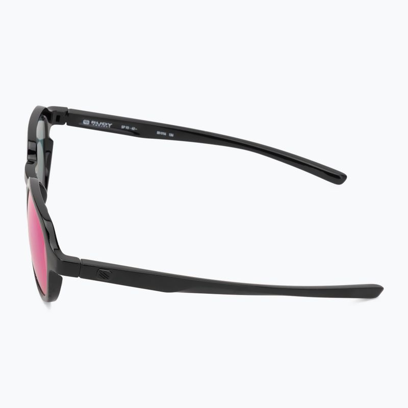 Okulary przeciwsłoneczne Rudy Project Glamshady black gloss/polar 3fx hdr multilaser red 4