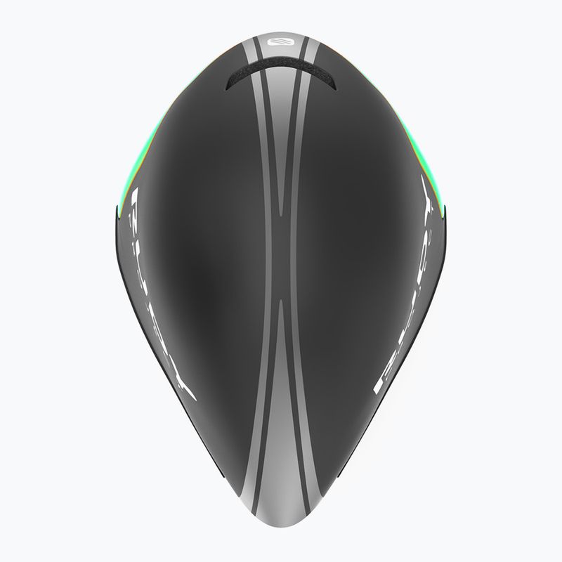 Kask rowerowy Rudy Project Wingdream black matte/multilaser orange 6