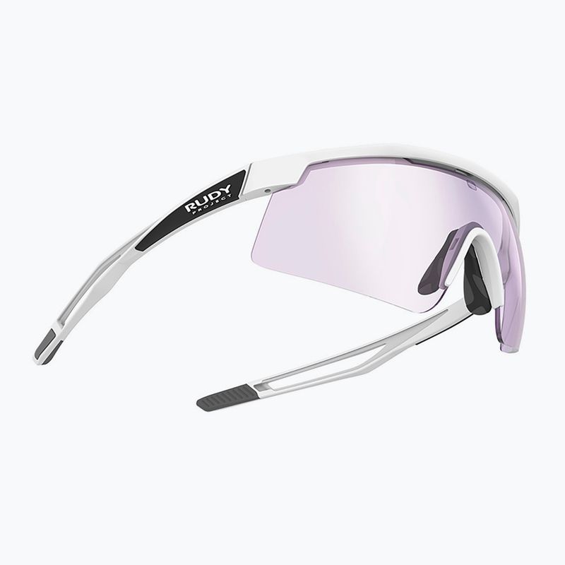 Okulary przeciwsłoneczne Rudy Project Turbolence white matte/impactx photochromic 2 laser purple 2