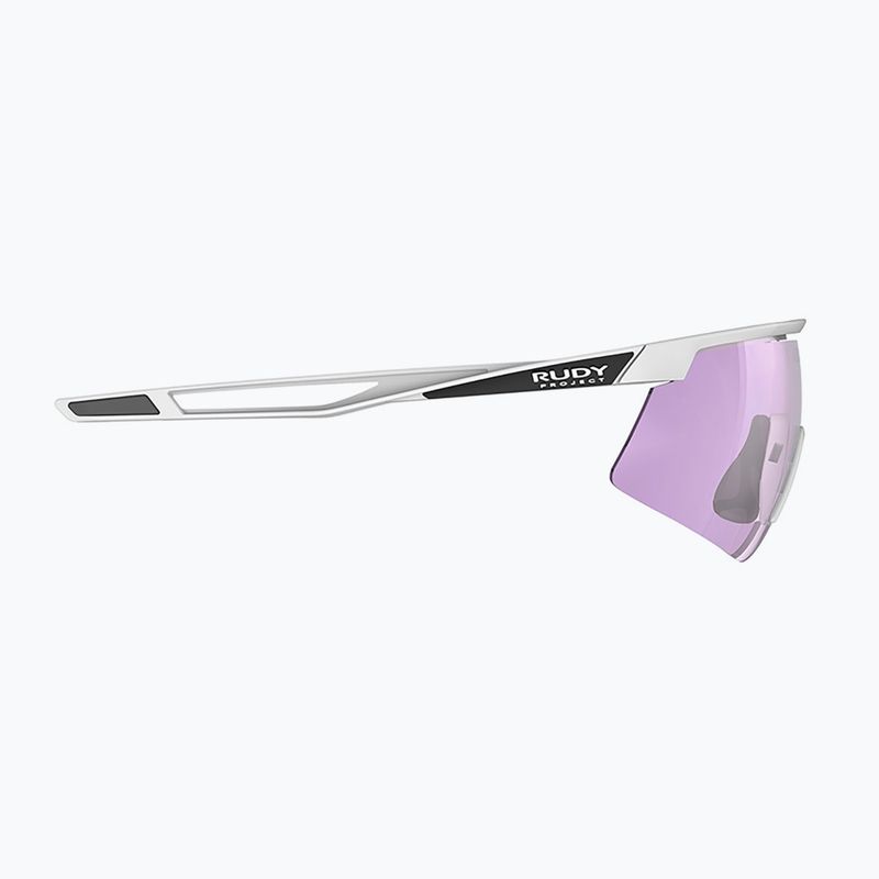 Okulary przeciwsłoneczne Rudy Project Turbolence white matte/impactx photochromic 2 laser purple 4