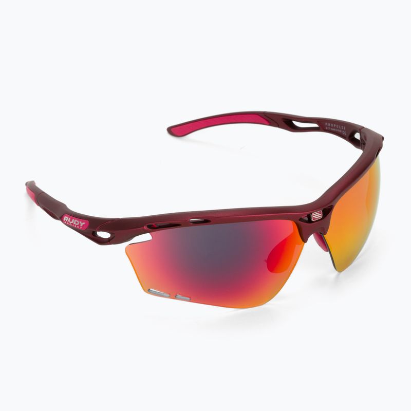 Okulary przeciwsłoneczne Rudy Project Propulse merlot matte/multilaser red