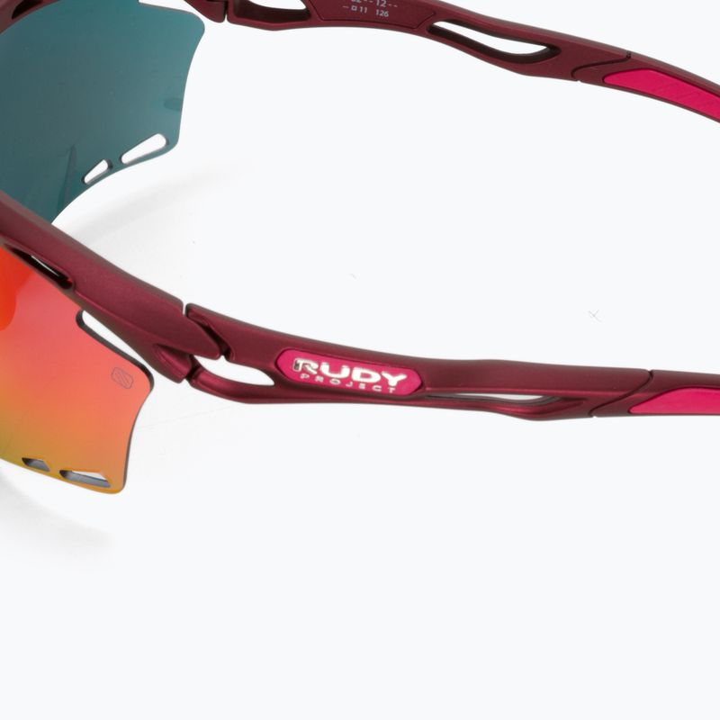 Okulary przeciwsłoneczne Rudy Project Propulse merlot matte/multilaser red 4