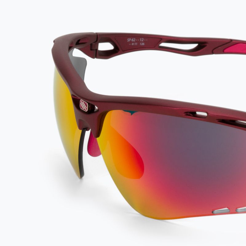 Okulary przeciwsłoneczne Rudy Project Propulse merlot matte/multilaser red 5