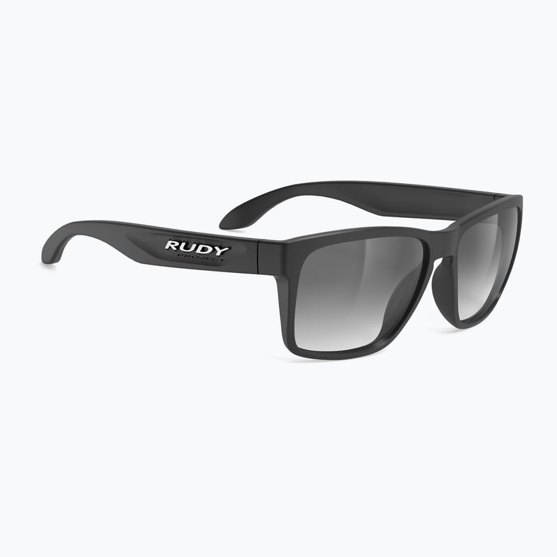 Okulary przeciwsłoneczne Rudy Project Spinhawk matte black/smoke black deg
