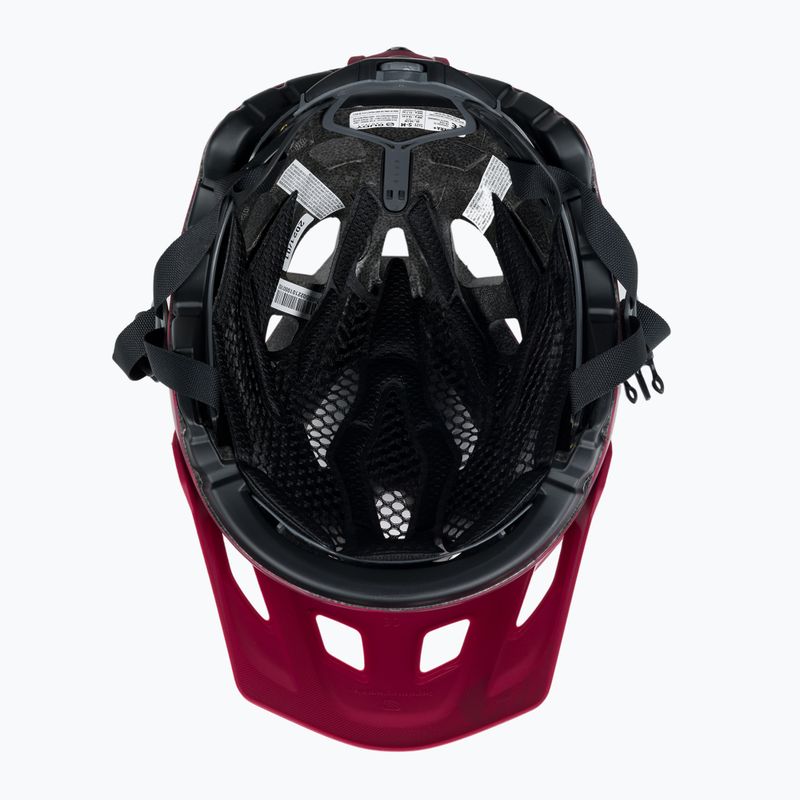 Kask rowerowy Rudy Project Protera + merlot matte 5