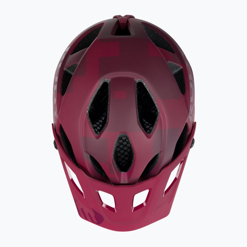 Kask rowerowy Rudy Project Protera + merlot matte 6