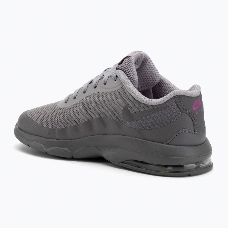 Buty dziecięce Nike Air Max Invigor Print atmosphere grey/gunsmoke/hyper magenta 3