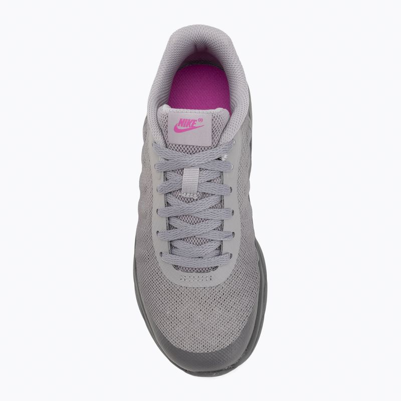 Buty dziecięce Nike Air Max Invigor Print atmosphere grey/gunsmoke/hyper magenta 5