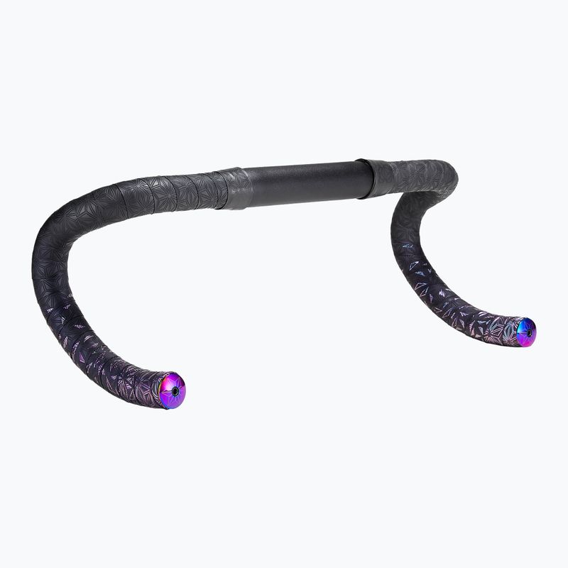 Owijka na kierownicę SUPACAZ Super Sticky Kush Star Fade oil slick/oil slick plugs 2