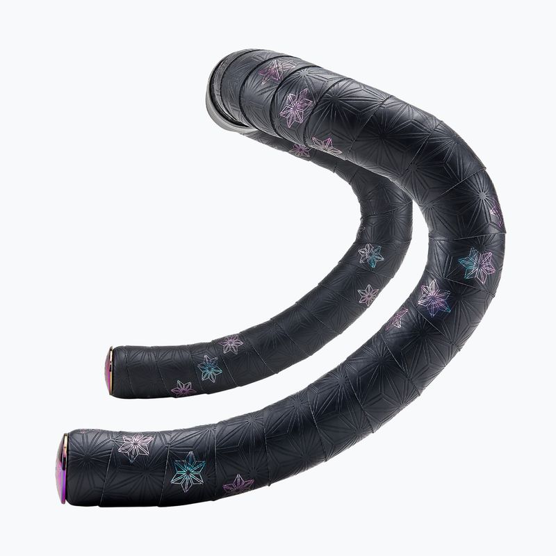 Owijka na kierownicę SUPACAZ Super Sticky Kush Galaxy oil slick/oil slick plugs