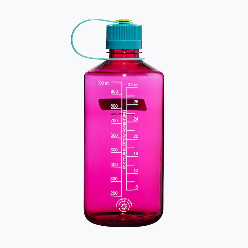 Butelka turystyczna Nalgene Narrow Mouth Sustain 1000 ml eggplant 2