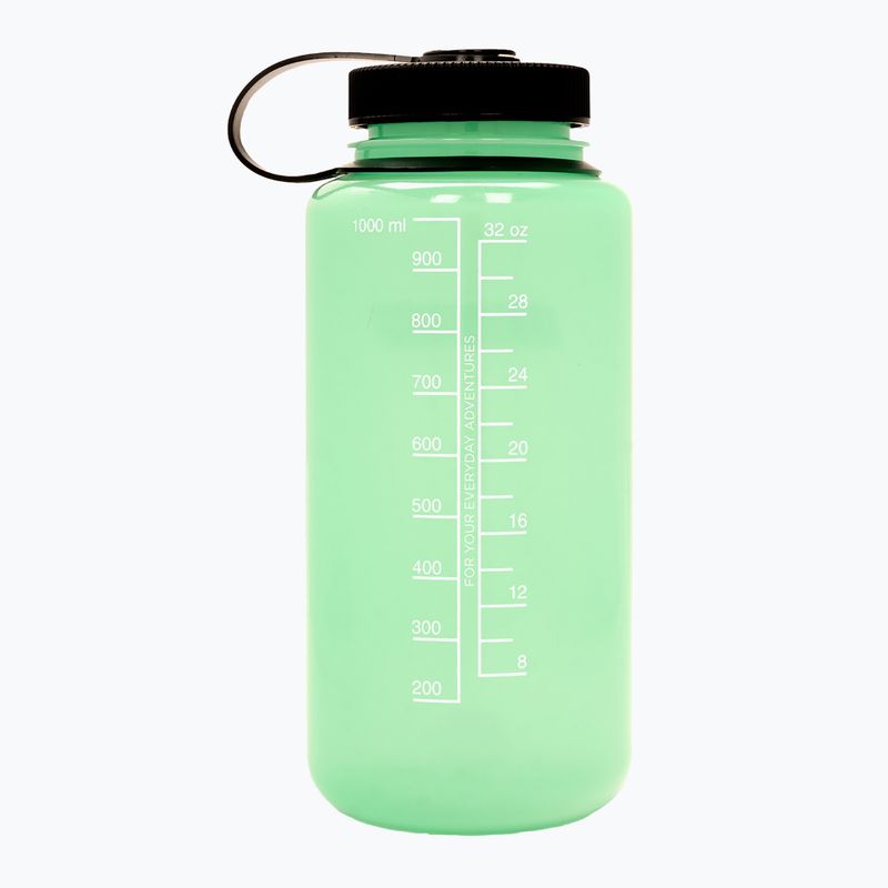 Butelka turystyczna Nalgene Wide Mouth 1000 ml glow green 2