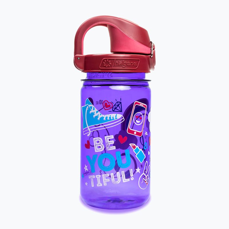 Butelka turystyczna Nalgene On The Fly Kids 355 ml purple beyoutiful