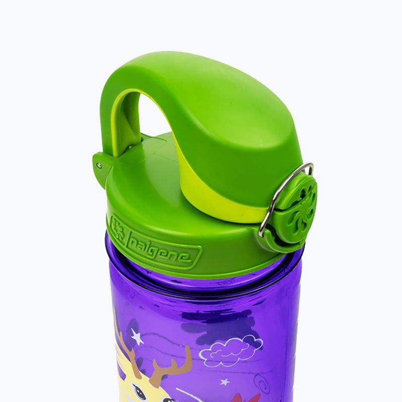 Butelka turystyczna Nalgene On The Fly Kids 350 ml purple jackalope 5