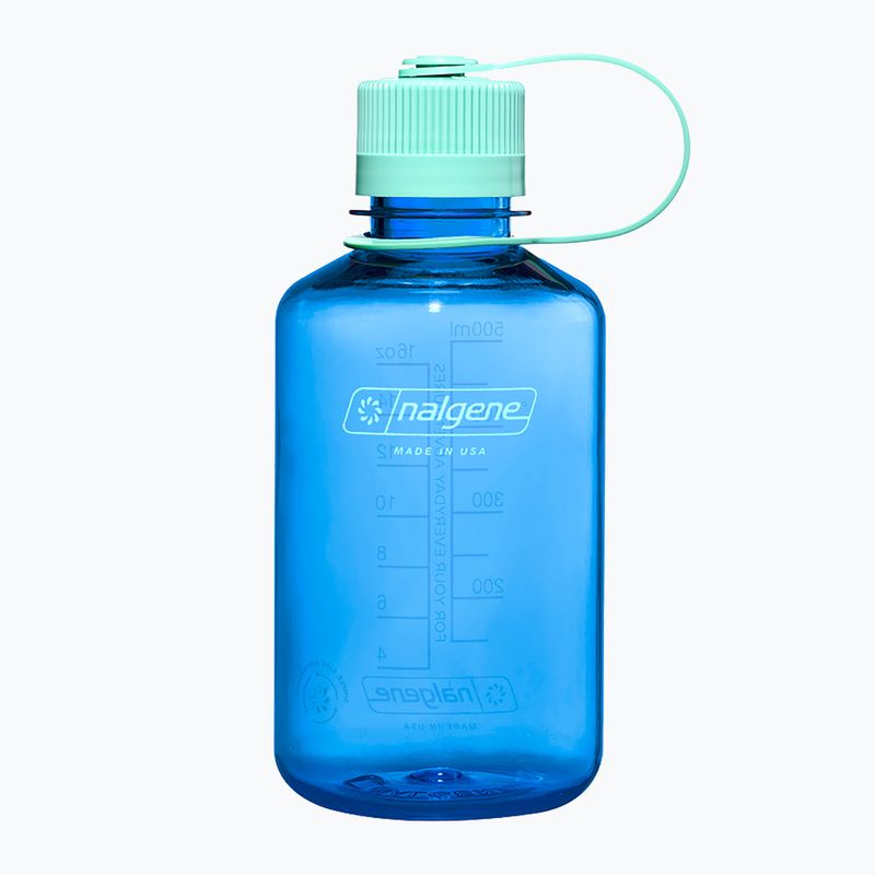 Butelka turystyczna Nalgene Narrow Mouth Sustain 500 ml cornflower