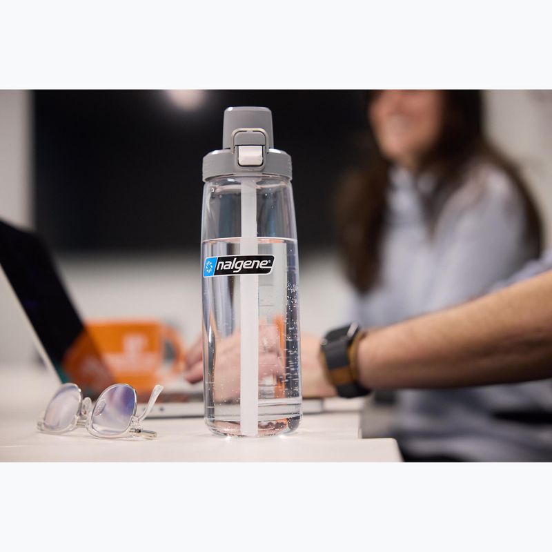 Butelka turystyczna Nalgene Straw 710 ml clear/gray 8
