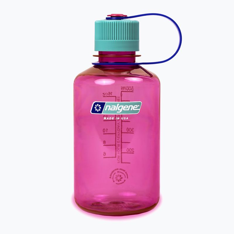 Butelka turystyczna Nalgene Narrow Mouth Sustain 500 ml electric magenta