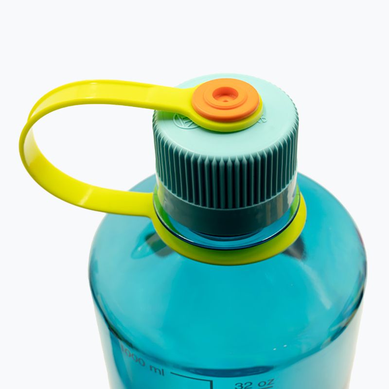 Butelka turystyczna Nalgene Narrow Mouth Sustain 1000 ml cerulean 3