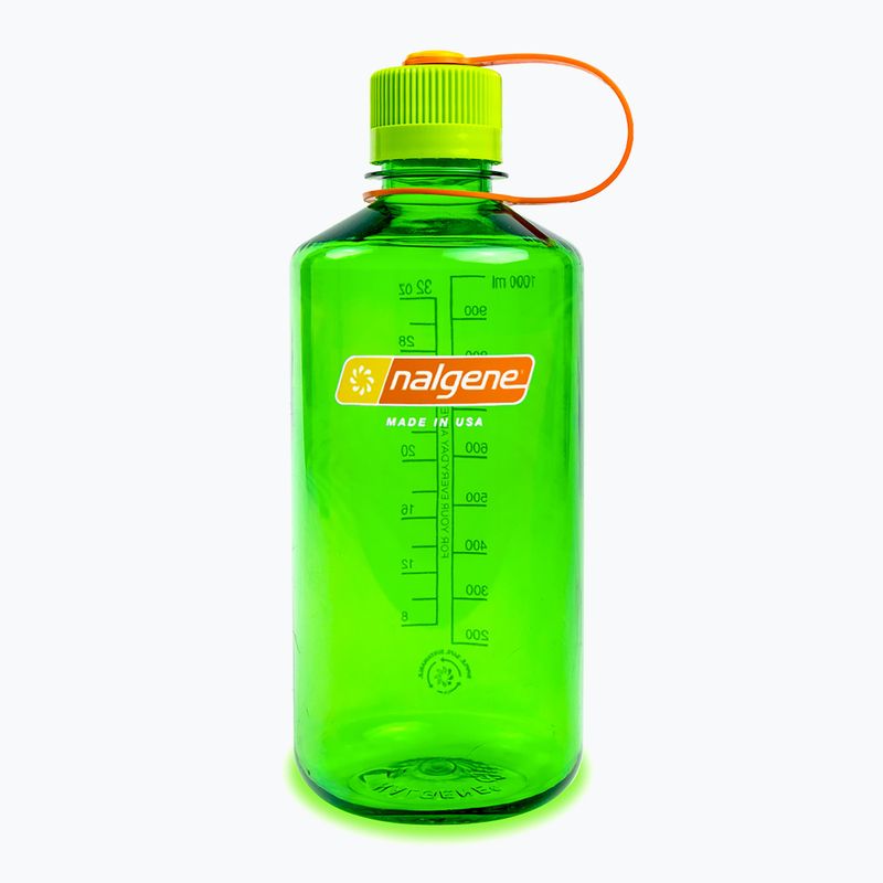 Butelka turystyczna Nalgene Narrow Mouth Sustain 1000 ml melon ball