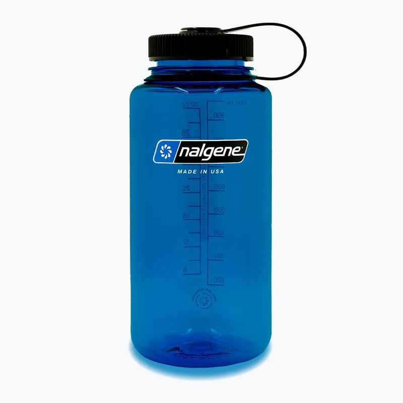 Butelka turystyczna Nalgene Wide Mouth Sustain 1000 ml slate blue