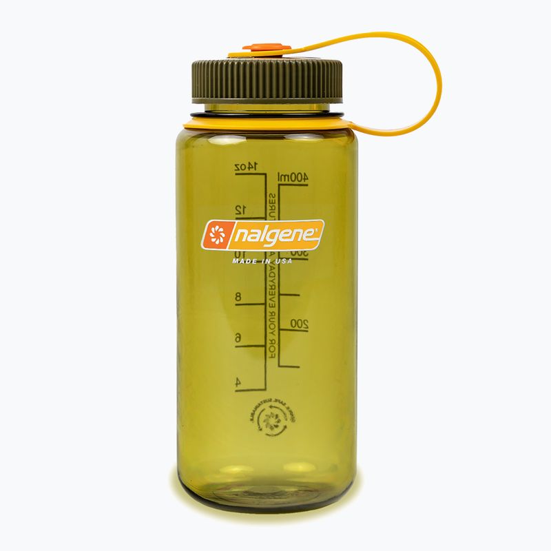 Butelka turystyczna Nalgene Wide Mouth Sustain 500 ml olive 2