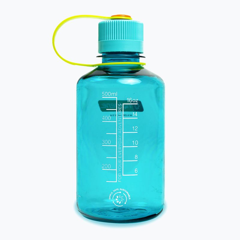 Butelka turystyczna Nalgene Narrow Mouth Sustain 500 ml cerulean 2