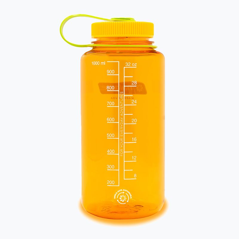 Butelka turystyczna Nalgene Wide Mouth Sustain 1000 ml clementine 2