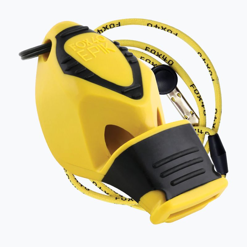 Gwizdek ze sznurkiem Fox 40 Epik CMG yellow