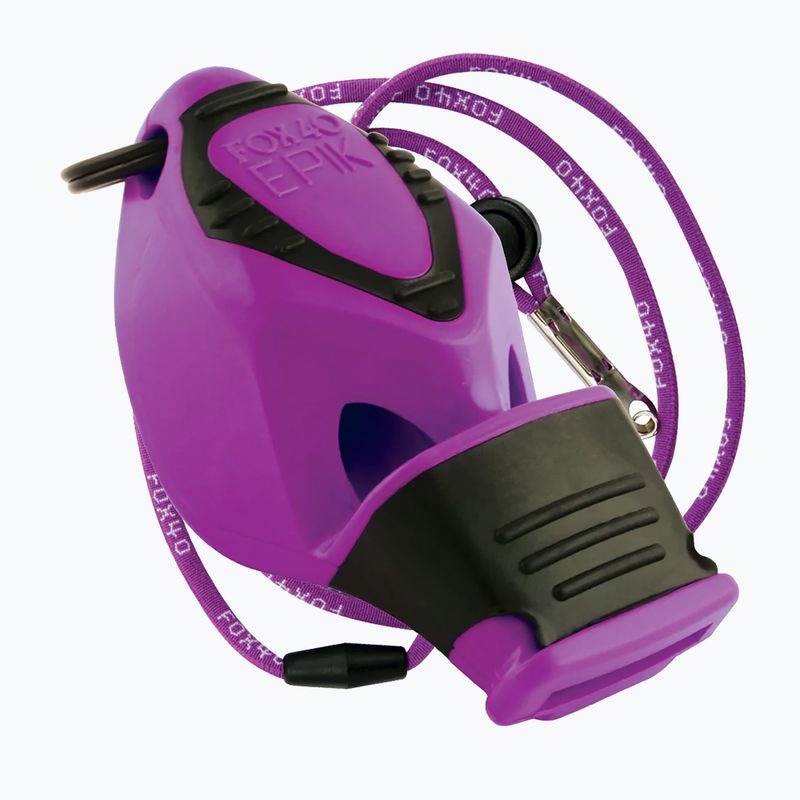 Gwizdek ze sznurkiem Fox 40 Epik CMG purple