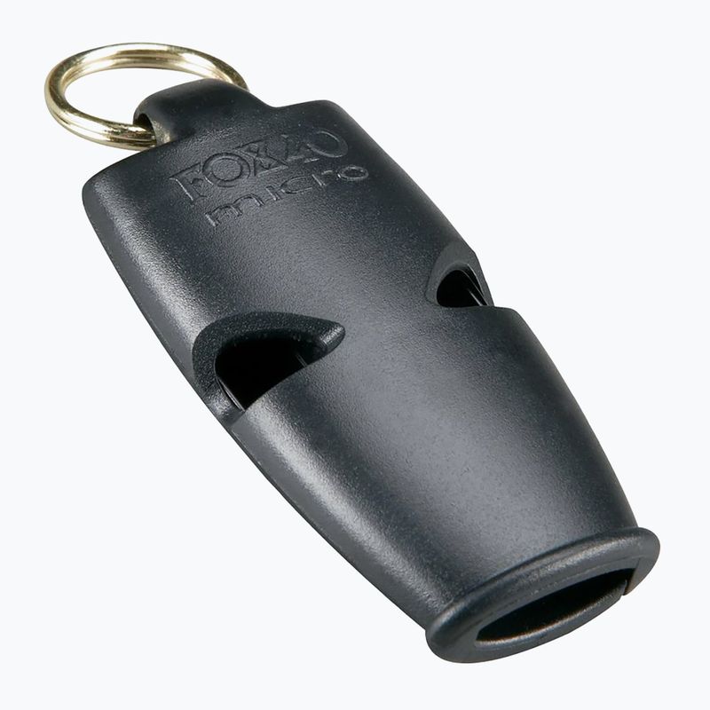 Gwizdek ze sznurkiem Fox 40 Micro Safety black