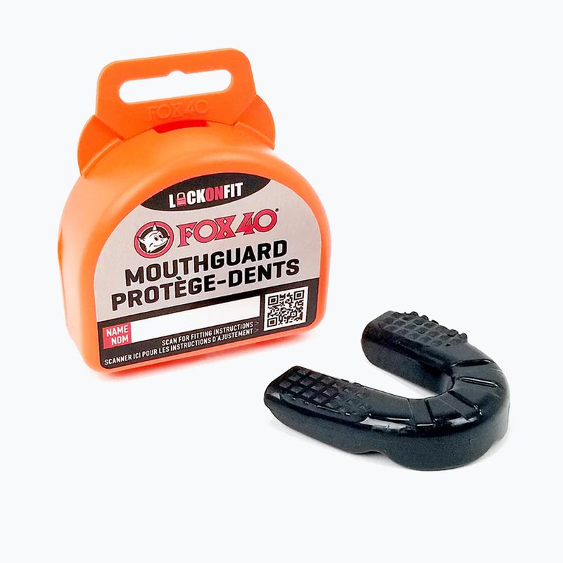 Ochraniacz szczęki Rival Fox40 Grippguard Mouthguard black