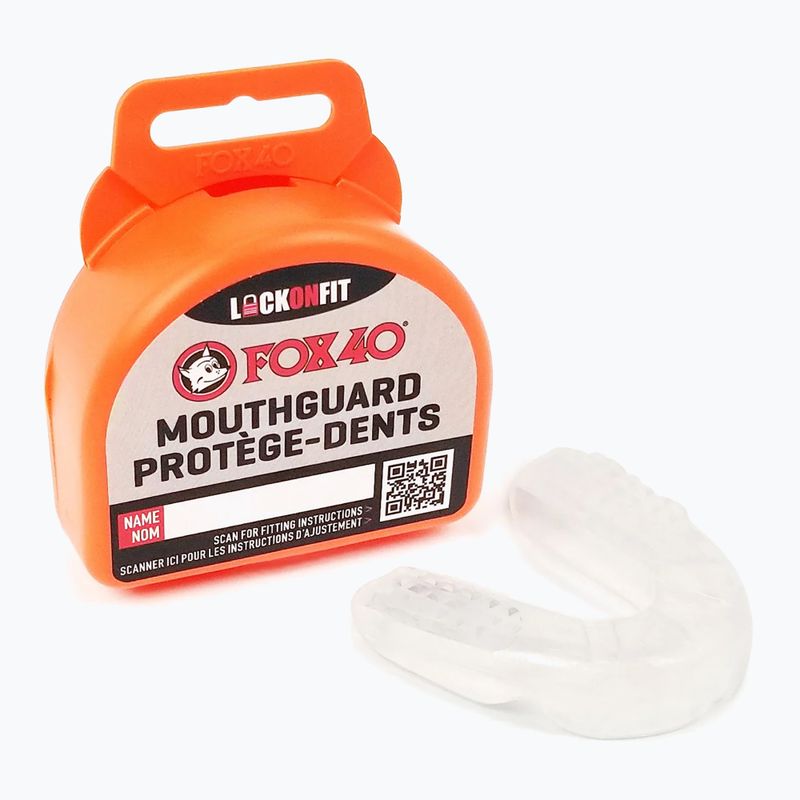 Ochraniacz szczęki Rival Fox40 Grippguard Mouthguard clear