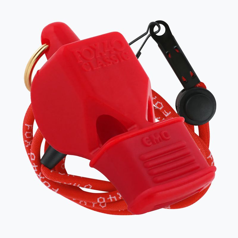 Gwizdek ze sznurkiem Fox 40 Classic CMG Safety red