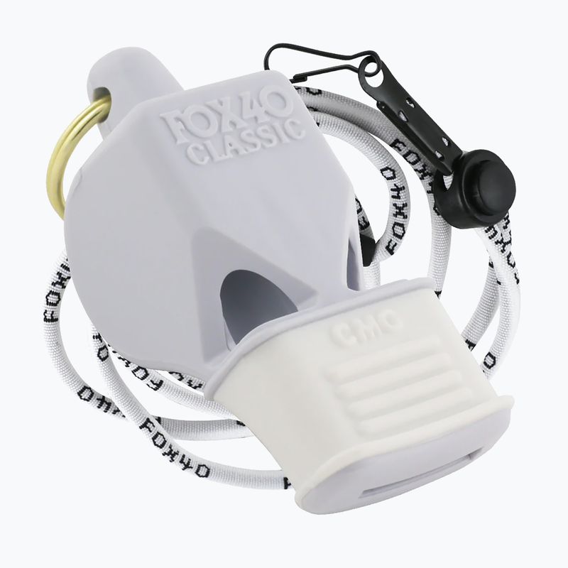 Gwizdek ze sznurkiem Fox 40 Classic CMG Safety white