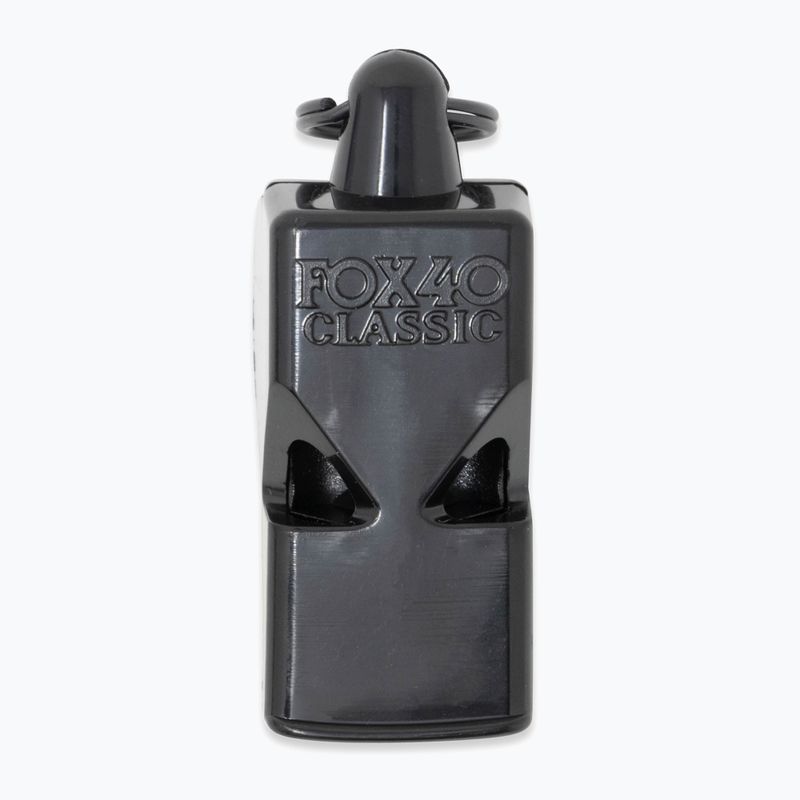 Gwizdek ze sznurkiem Fox 40 Classic Official black 2