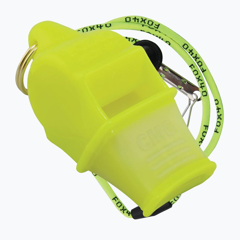 Gwizdek ze sznurkiem Fox 40 Sonik Blast CMG neon yellow