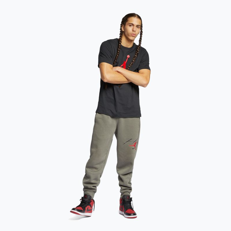 Koszulka męska Nike Jordan Jumpman Flight black/gym red 2