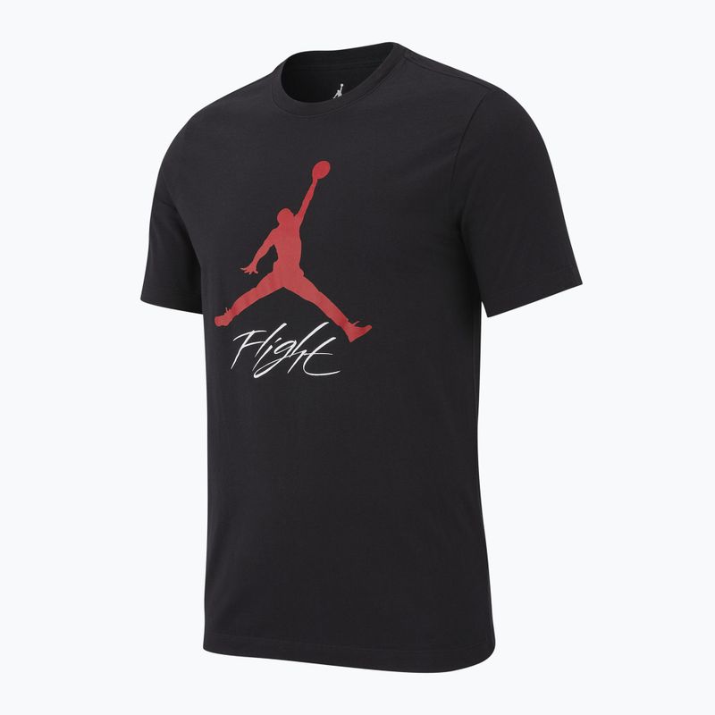 Koszulka męska Jordan Jumpman Flight black/gym red 6
