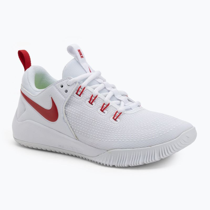 Buty do siatkówki damskie Nike Air Zoom Hyperace 2 white/university red