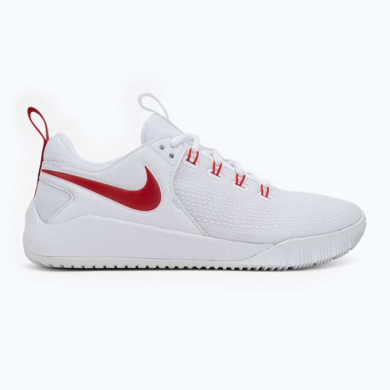 Buty do siatkówki damskie Nike Air Zoom Hyperace 2 white/university red 2